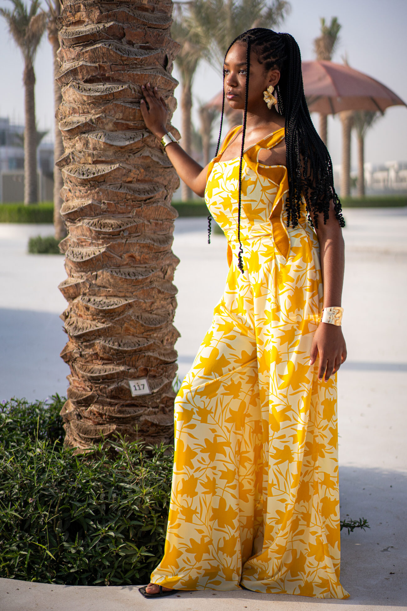 TORA JUMPSUIT (Yellow)