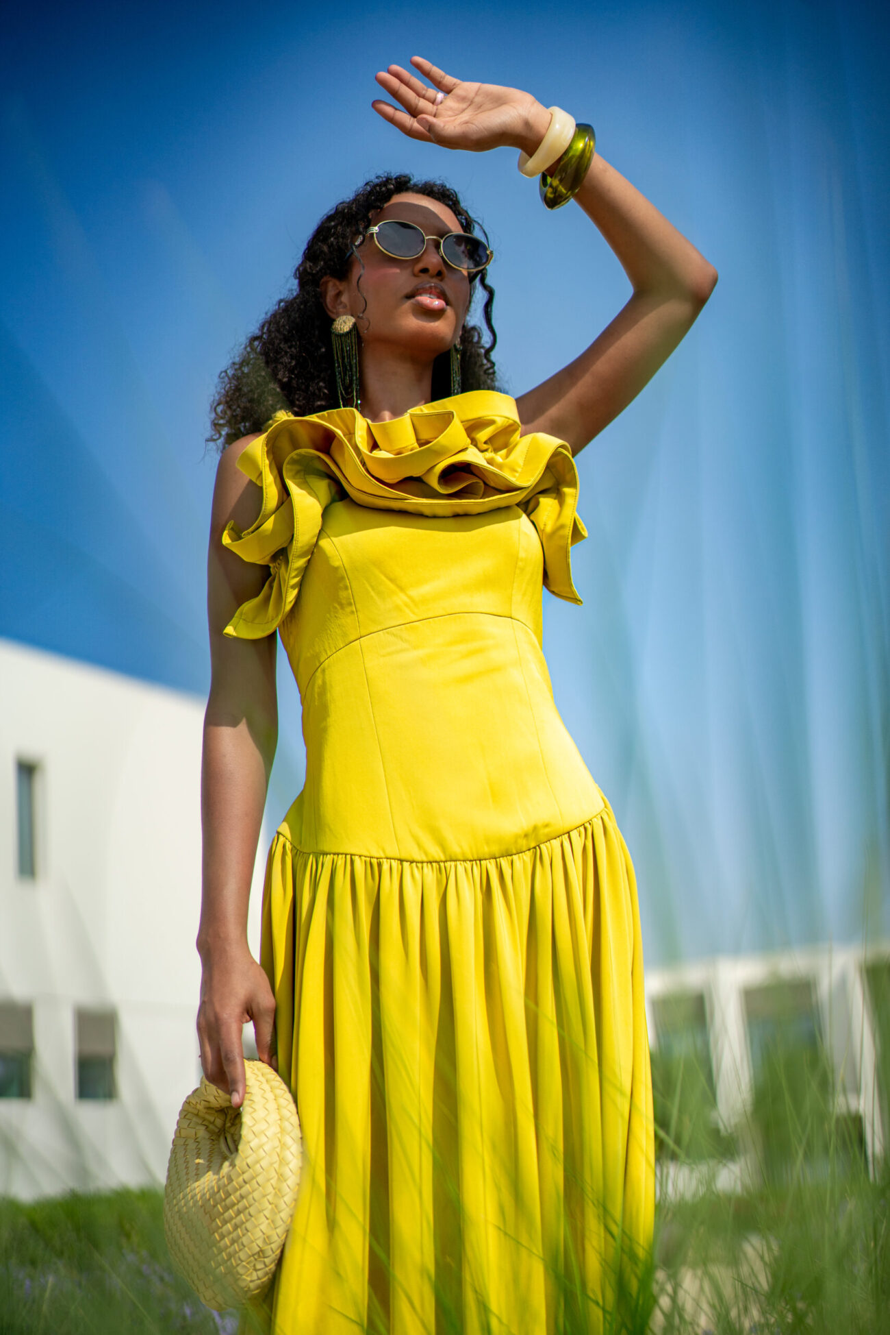 DORA DRESS (LEMON) - Image 2