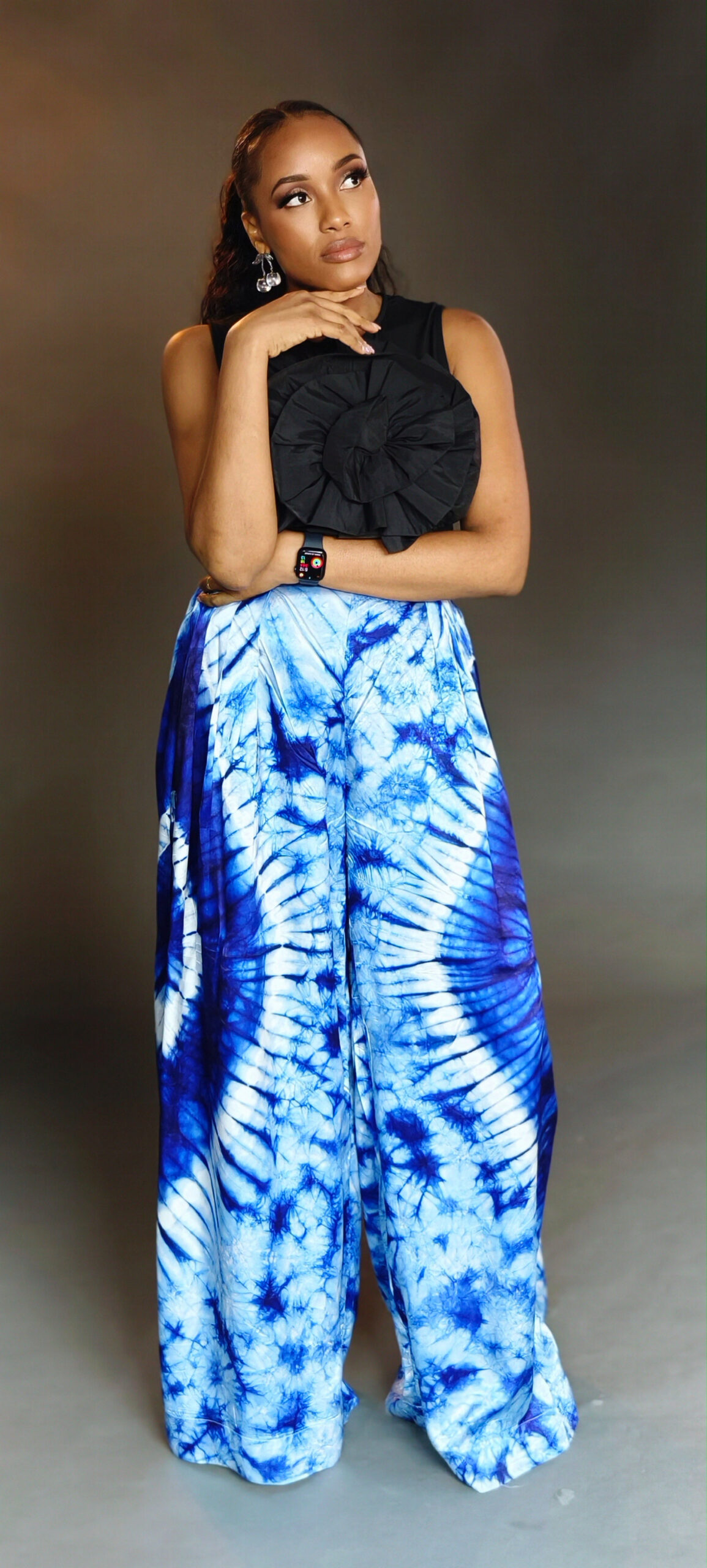 Adire Silk Pants