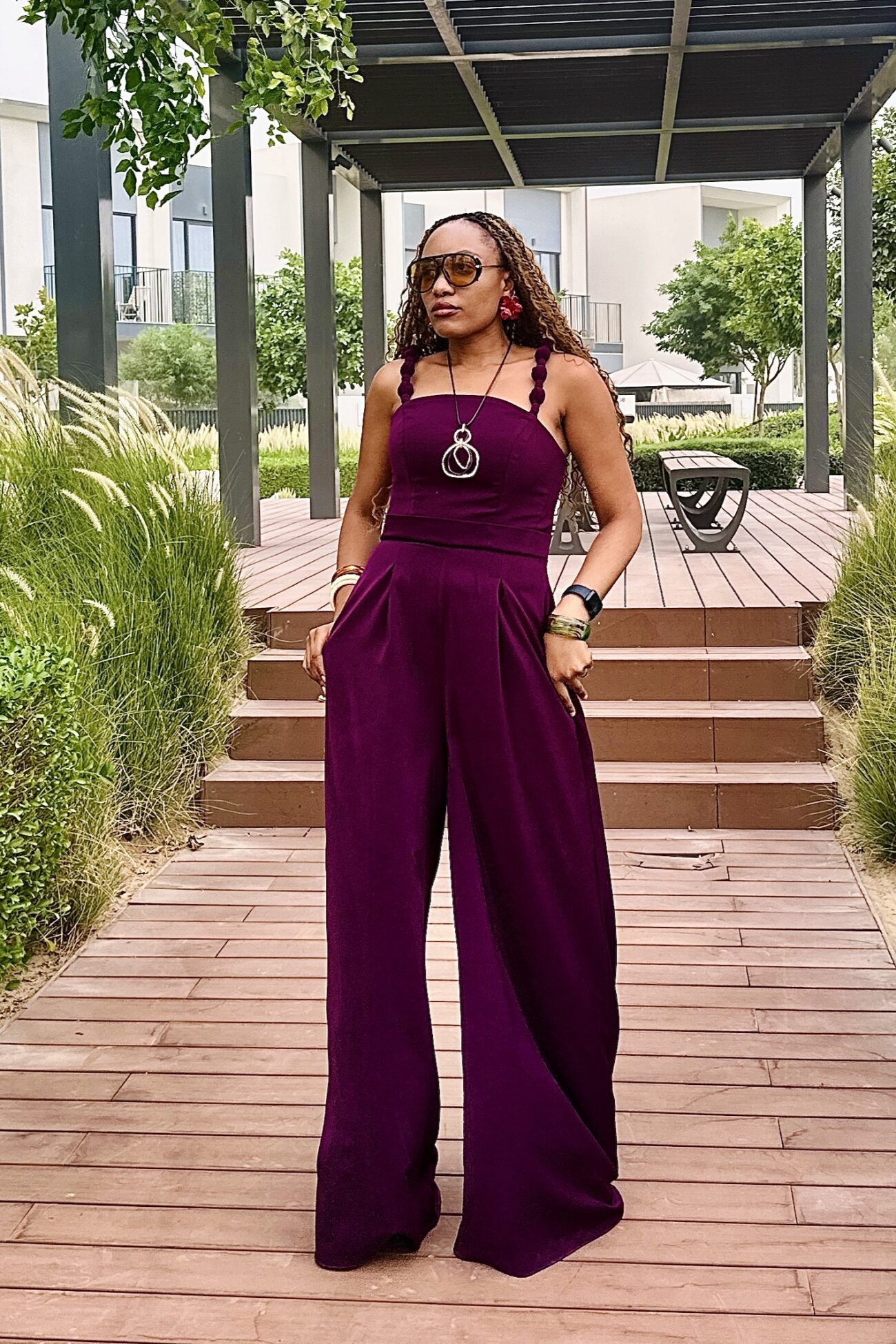 TORA JUMPSUIT (Purple)