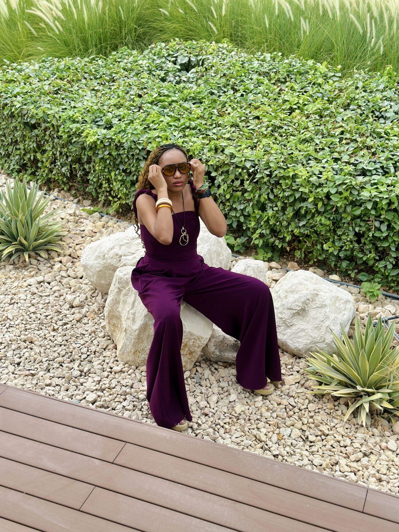 TORA JUMPSUIT (Purple) - Image 7
