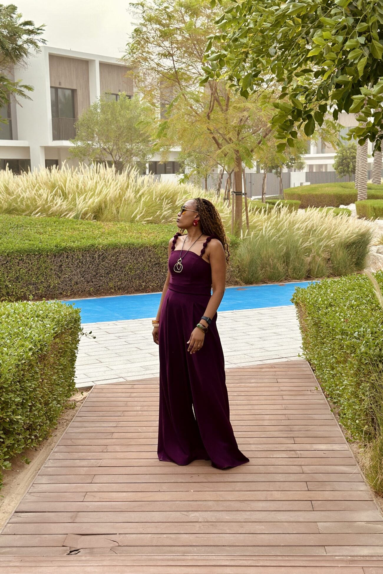 TORA JUMPSUIT (Purple) - Image 2