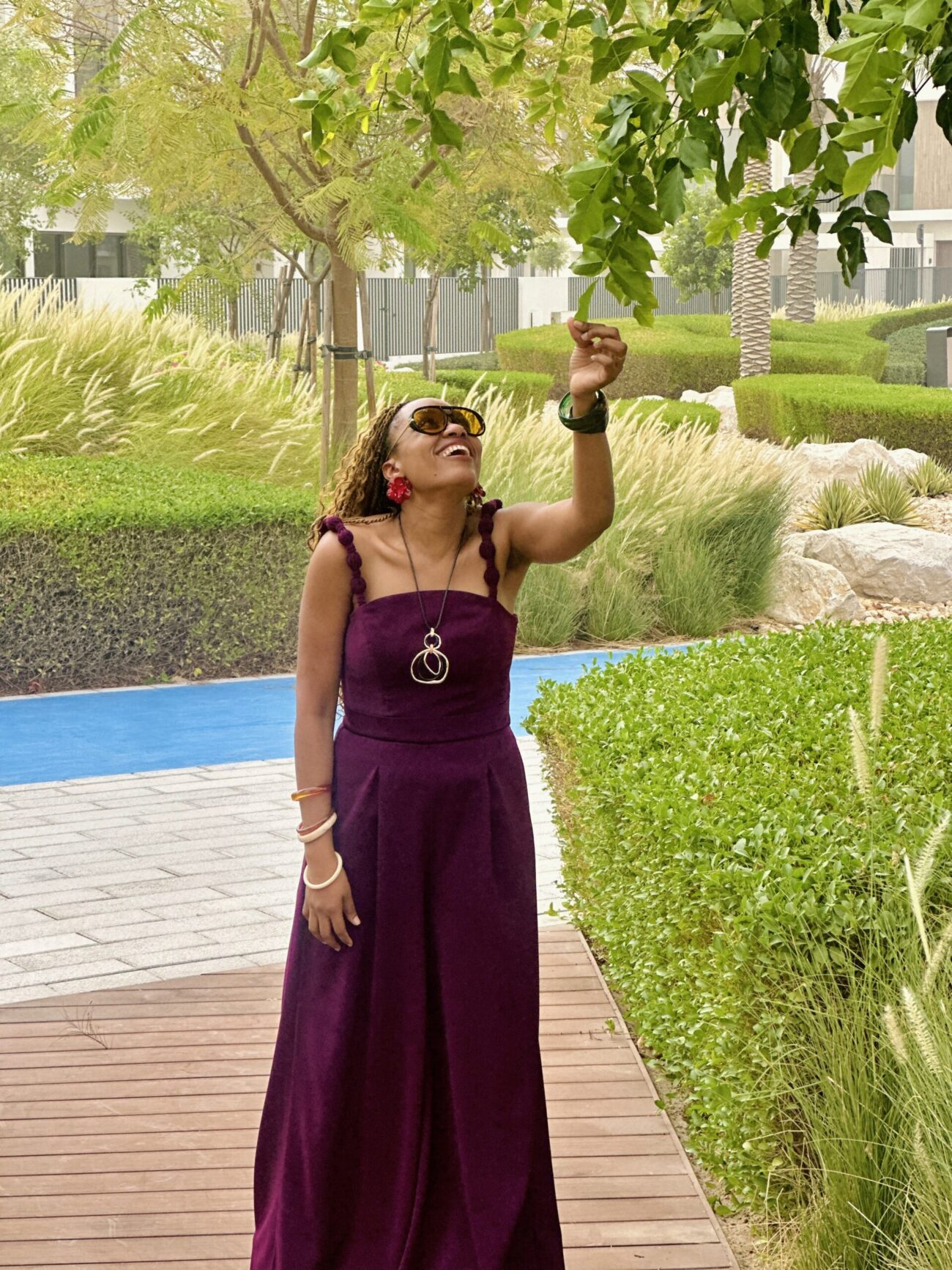 TORA JUMPSUIT (Purple) - Image 3