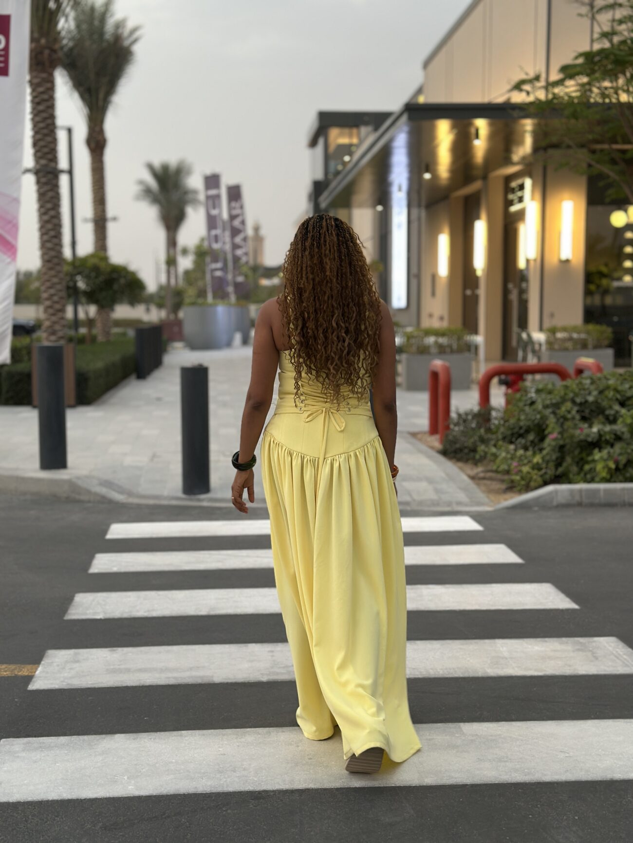 DORA DRESS (YELLOW) - Image 4